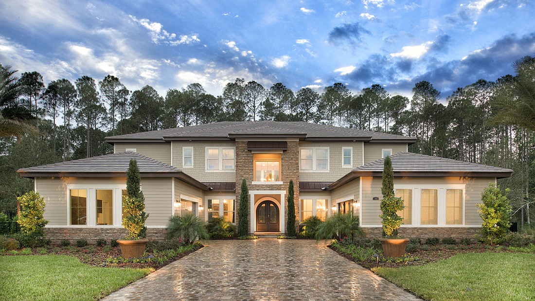 CalAtlantic Homes won six gold medals in the 2017 Northeast Florida Builders Association Parade of Homes. This a model from The Island at Twenty Mile neighborhood in Nocatee.