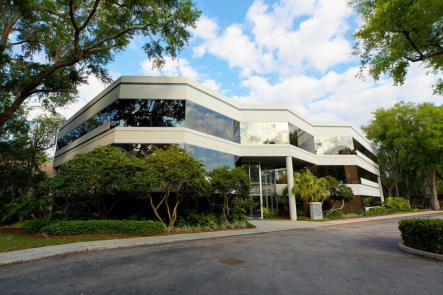 The office building at 3030 Hartley Road sold for $4.25 million.