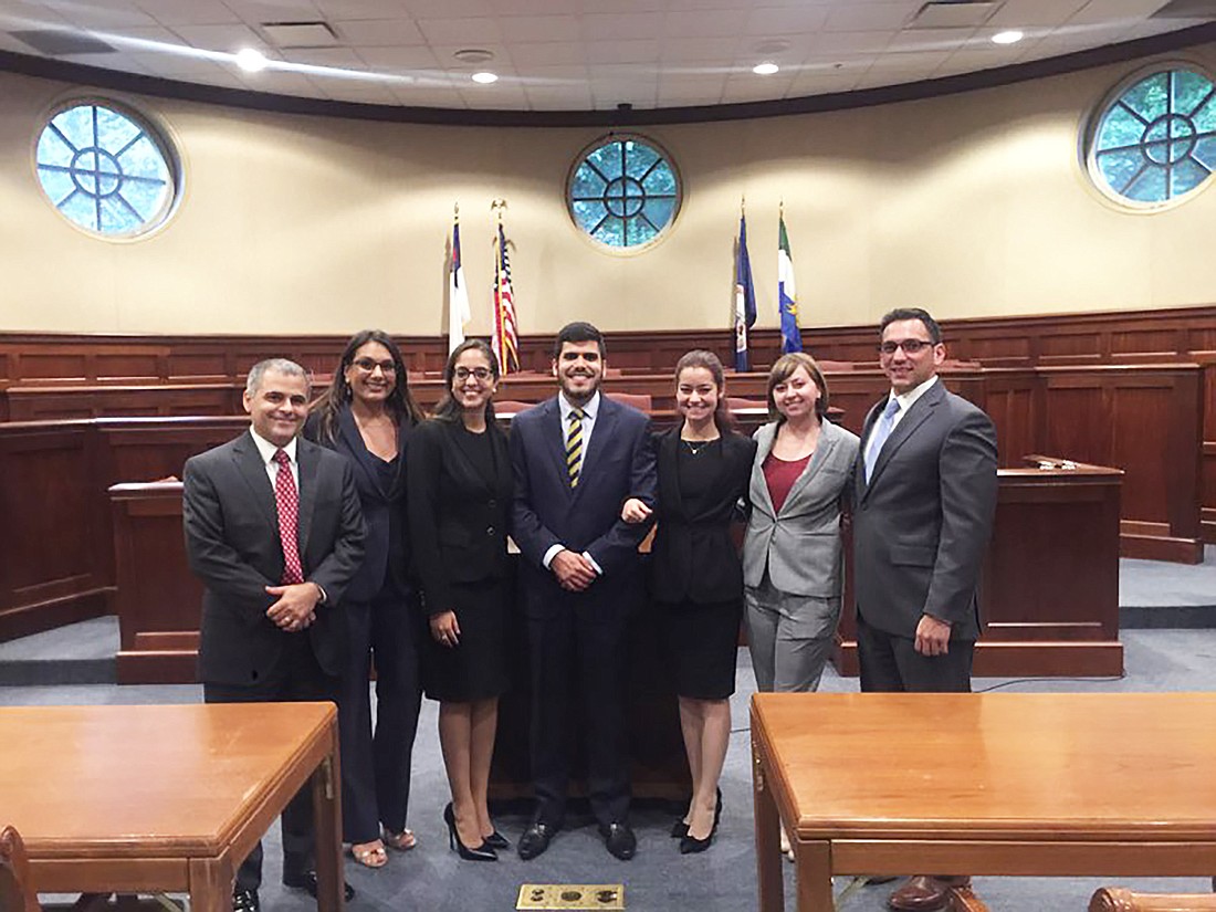 The Florida Coastal School of Law Moot Court Team won the Leroy R. Hassell Sr. Constitutional Law Moot Court Competition.