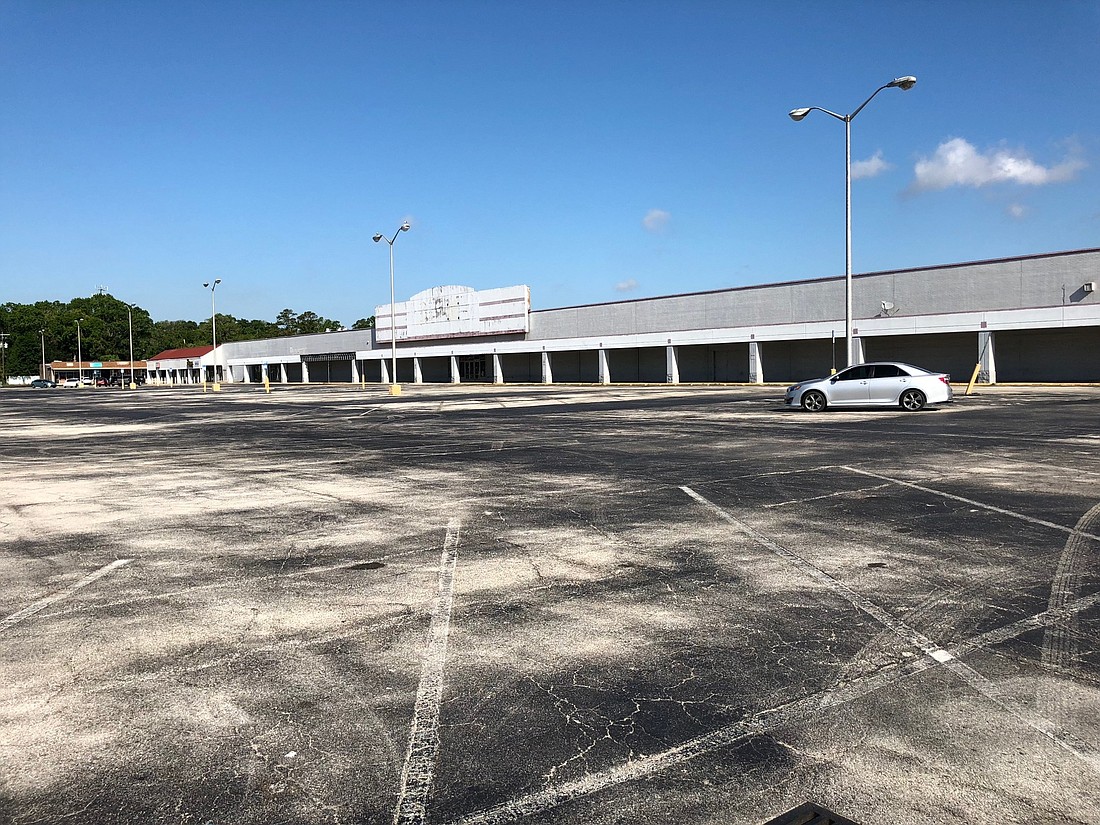 Closed for six years, the former Kmart at Beach and University boulevards is on a site designed for redevelopment into retail and restaurant space.