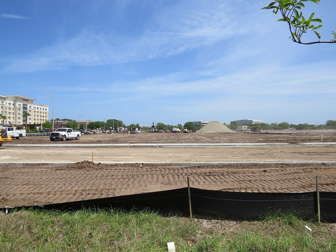 Cantrell & Morgan is preparing to start construction on the first retail center at Gateway Village at Town Center.