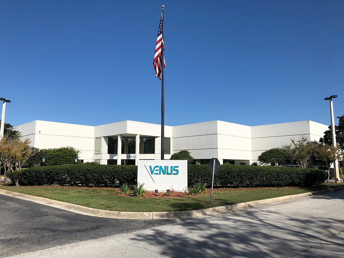 Jacksonville-based Venus Fashion Inc. will install rooftop solar panels to power its EastPark facility during the day.