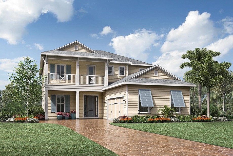 The Toll Brothers Seabrooke model at Nocateeâ€™s The Settlement at Twenty Mile is priced from $401,995.