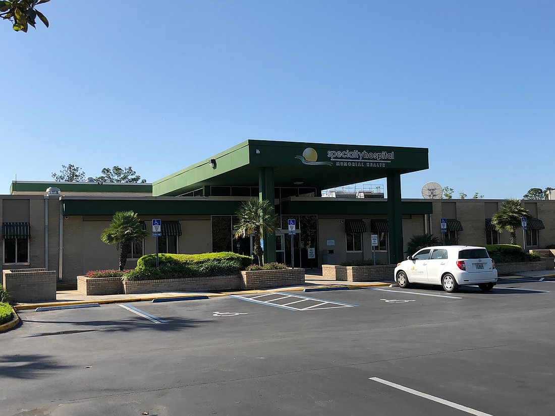 Curahealth Hospitals bought Specialty Hospital of Jacksonville in Southside at 4901 Richard St. from Memorial Healthcare Group Inc., which is part of HCA Healthcare Inc.