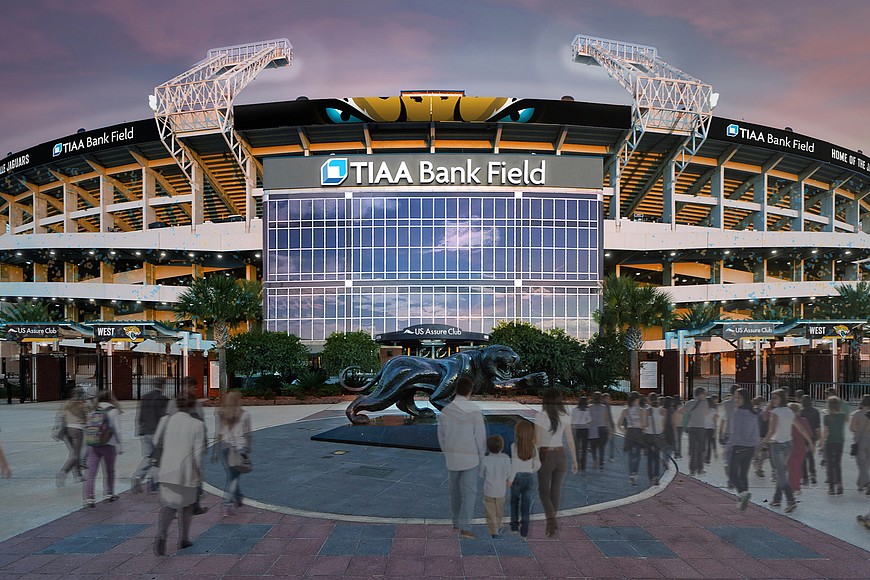 A peek inside Pet Paradise Park at the Jaguars TIAA Bank Field