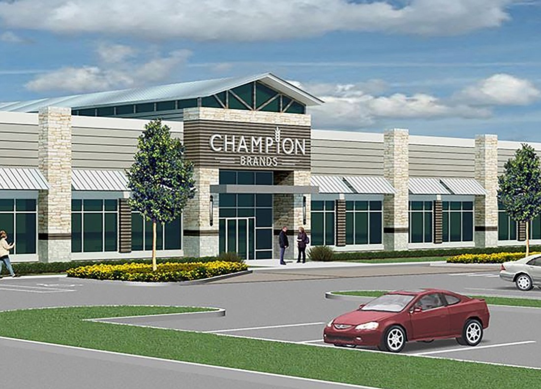 Champion Brands is building a new headquarters at 5520 Florida Mining Blvd. S.