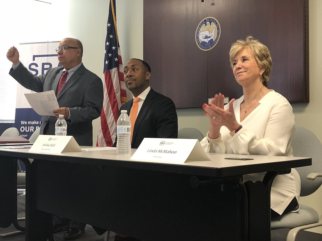 U.S. Small Business Administration Administrator Linda McMahon plans to visit all 68 SBA regional offices during her first term.