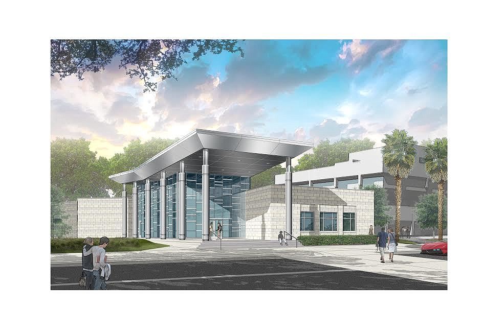 Jacksonville Universityâ€™s proposed Welcome Center is part of the â€œJacksonville University Projectâ€ that will be funded by a $125 million bond issue.