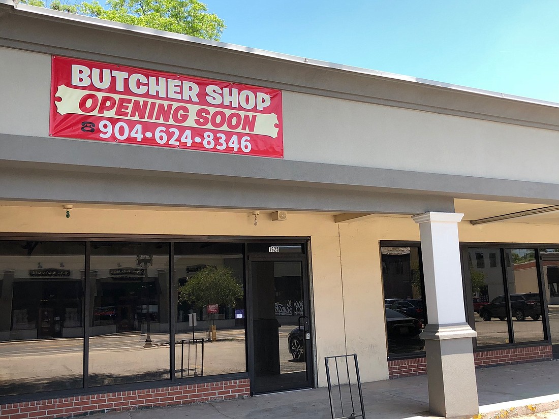A butcher shop is coming to 1625 Hendricks Ave., another retailer buying into the growing residential market in San Marco.