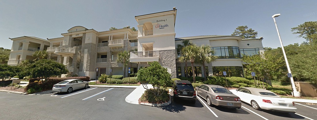 The UF Health medical building at 4555 Emerson St. sold for $14.5 million. (Google)