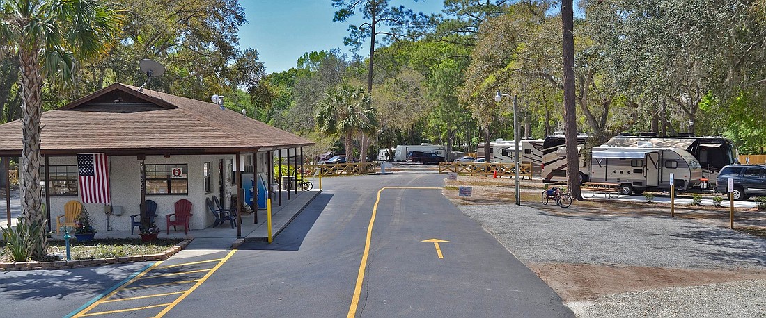 The RV park at 1505 Florida 207 in St. Augustine sold for $14 million.