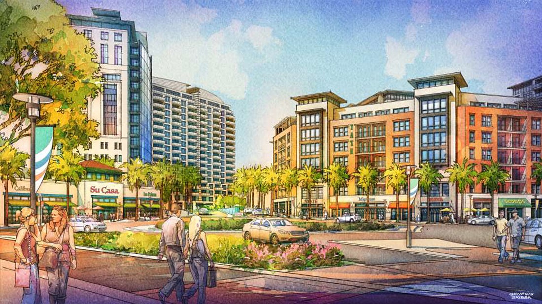 Infrastructure work is underway on the the $1 billion mixed-use Quay Sarasota Waterfront District project. It will comprise residences, homes, hotel rooms, and office and retail space.