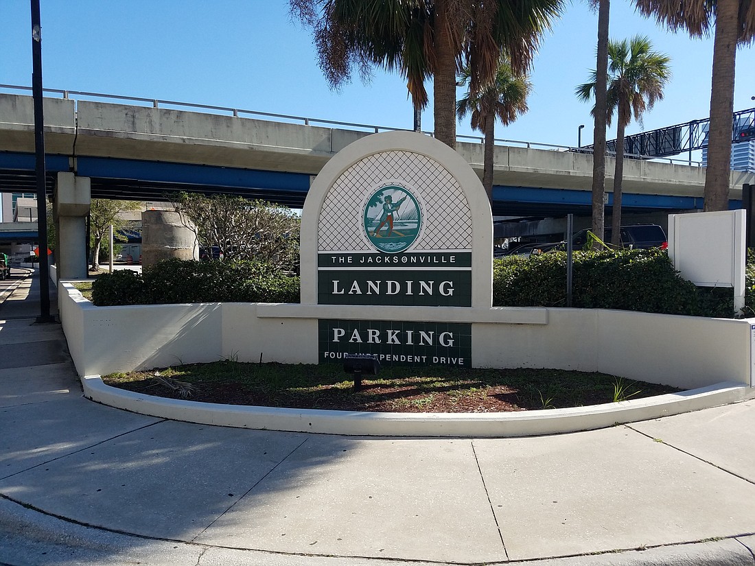 The city says property taxes havenâ€™t been paid on the Landing parking lot since 2007.