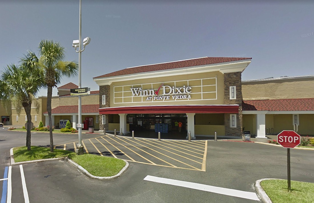The Winn-Dixie supermarket at 290 Solano Road in Ponte Vedra Beach sold for $8.5 million.