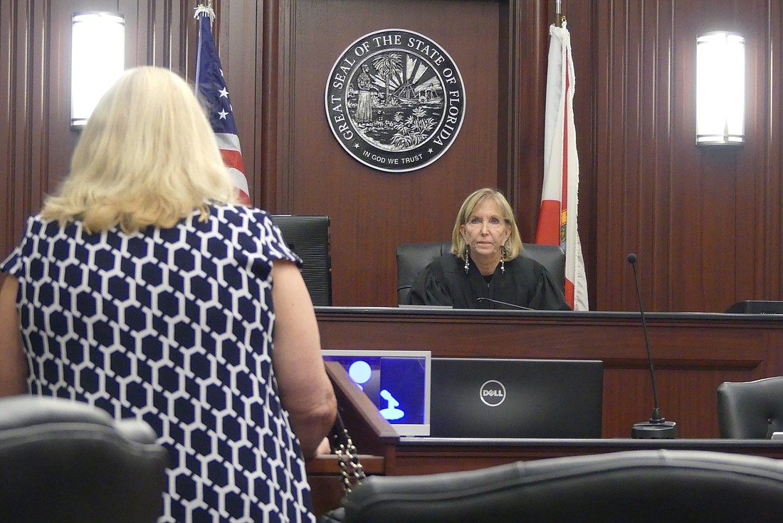 Duval County Magistrate Dianne Misiak conducts Marchman Act hearings each Thursday at the Duval County Courthouse.
