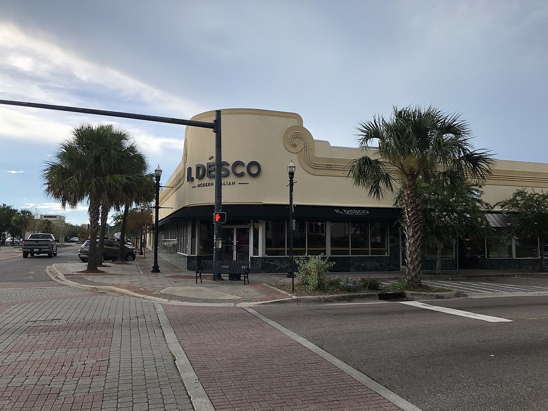 The former Il Desco restaurant at Park and King streets in Riverside closed in January. Two Dudes Seafood Restaurant expects to open there in late summer.