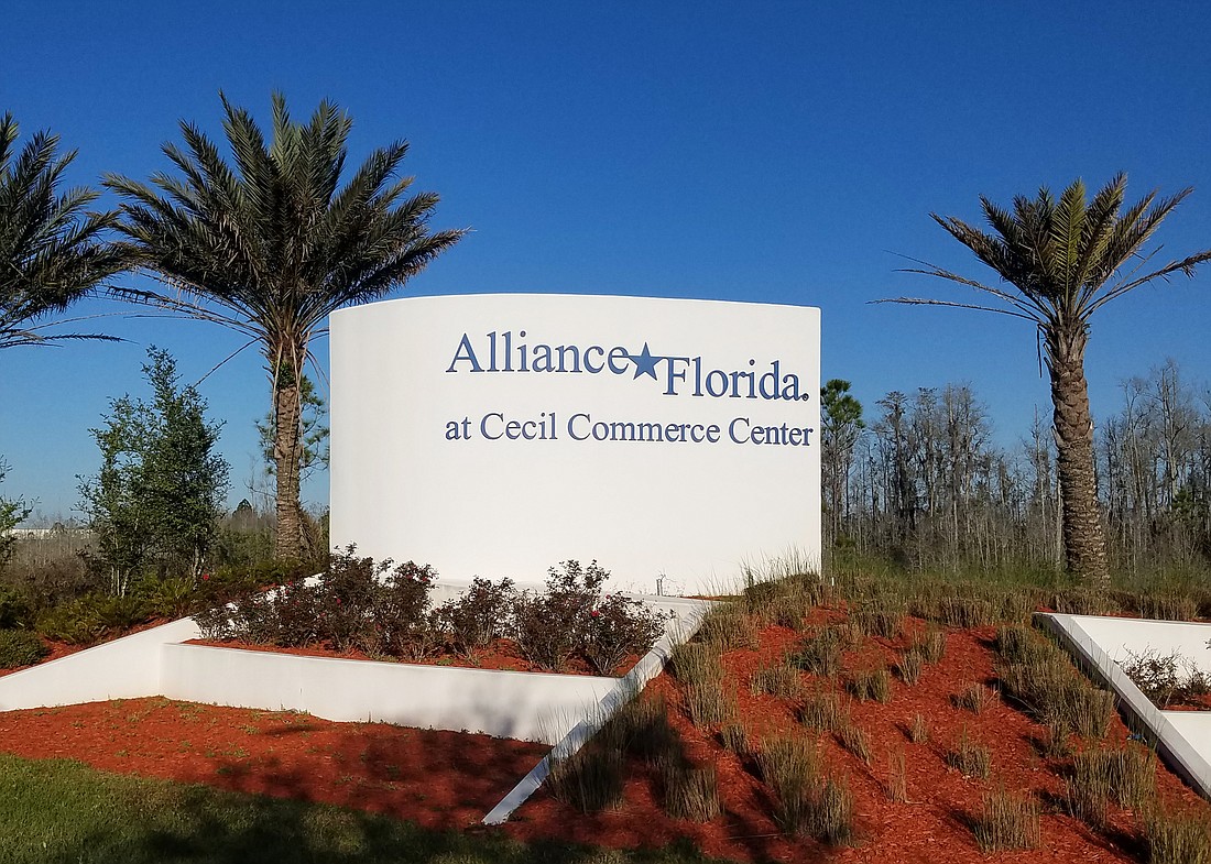 Dallas-based Hillwood is the master developer of AllianceFlorida at Cecil Commerce Center in West Jacksonville.