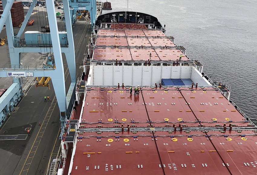 Jax Daily Record| Photo - Crowley Maritime’s newest ship, the El Coquí ...