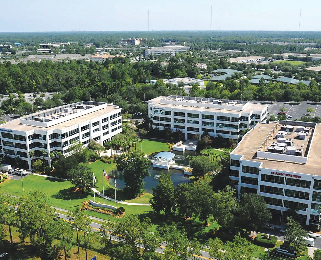 The Concourse Office Park at 5200, 5210 and 5220 Belfort Road sold for $36,086,342. The price is 13.7 percent higher than its last sale in 2013.