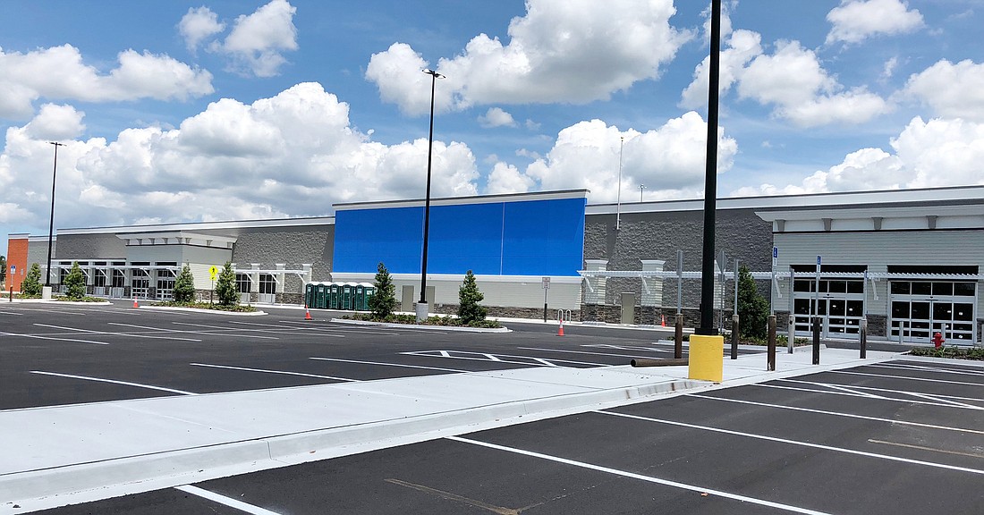 The Walmart Supercenter at The Pavilion at Durbin Park is expected to open this fall and is hiring 350 employees.