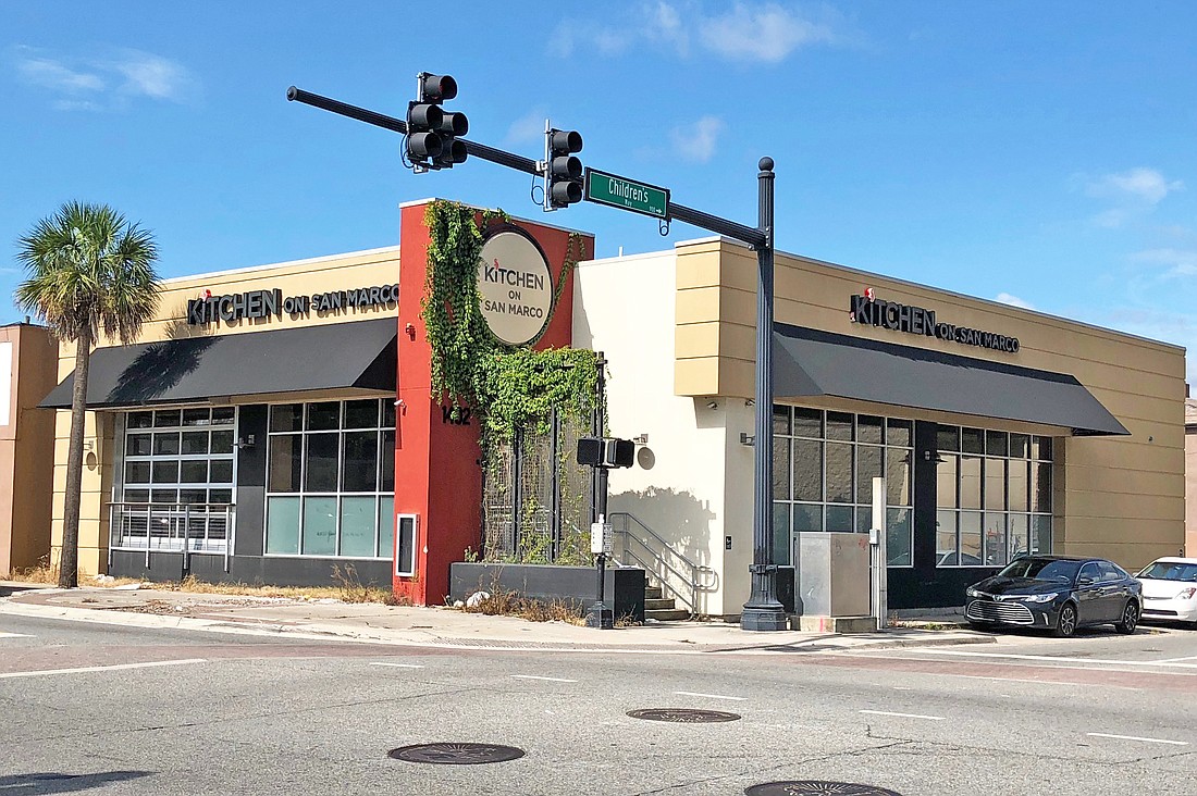 Zeus Pizza Grill & Buffet intends to take over the former Kitchen on San Marco at 1402 San Marco Blvd.