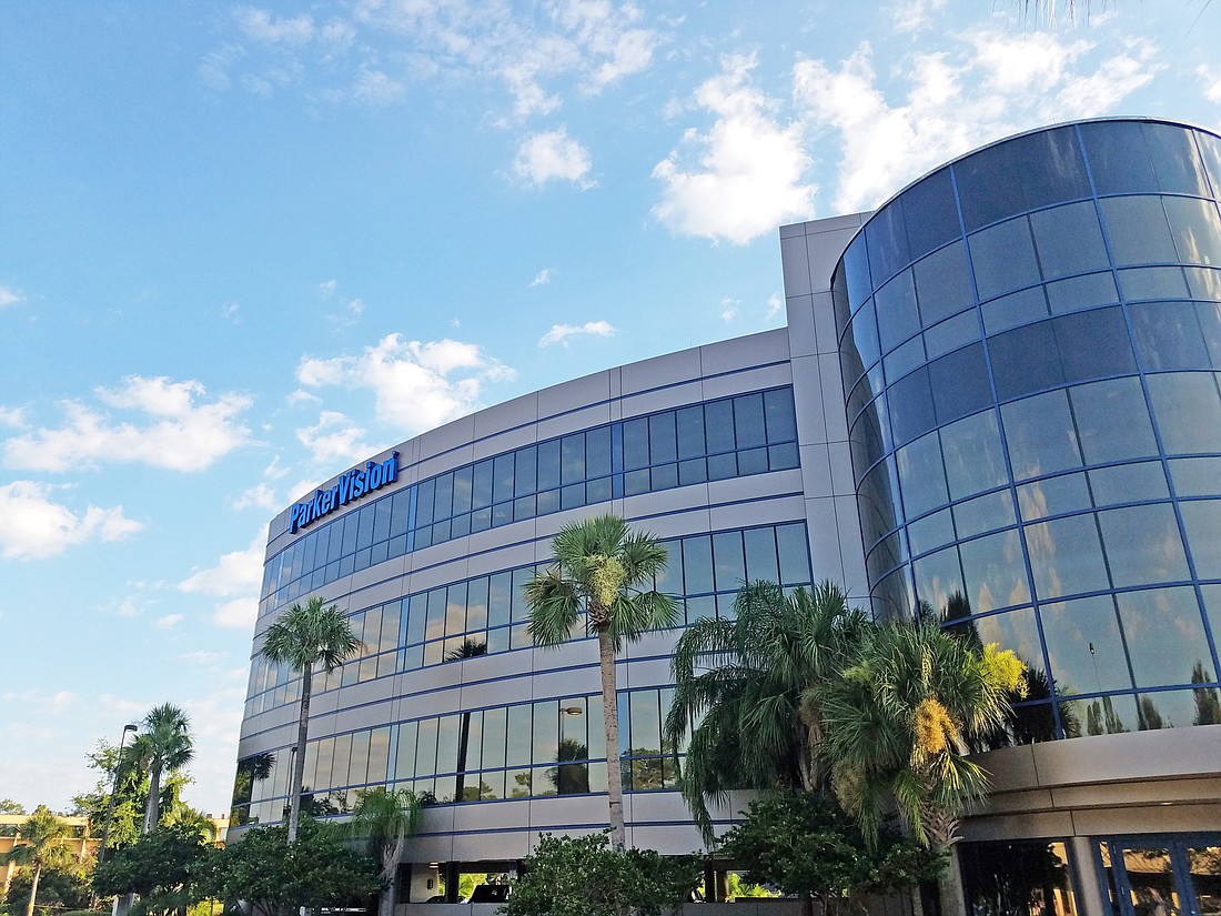 ParkerVision&#39;s headquarters is at 915 Baymeadows Way No. 400 in Jacksonville.