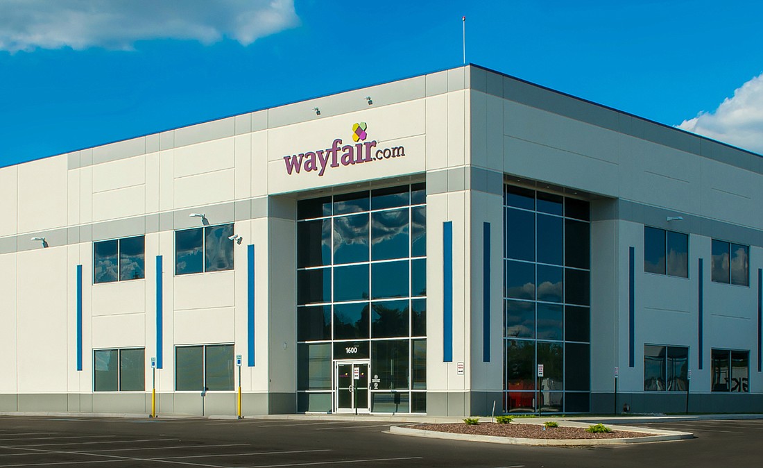 Wayfair, the Boston-based online home furnishings retailer, could be planning a Jacksonville move.