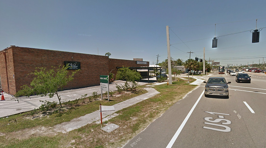 The Jacksonville Transportation Authority is preparing to develop a bus loop transfer station at 5800 Philips Highway. It will demolish the former nightclub there. (Google)