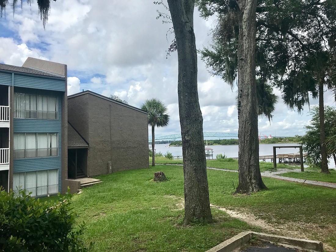 Some of the homes at Pier5350 have a view of the St. Johns River.