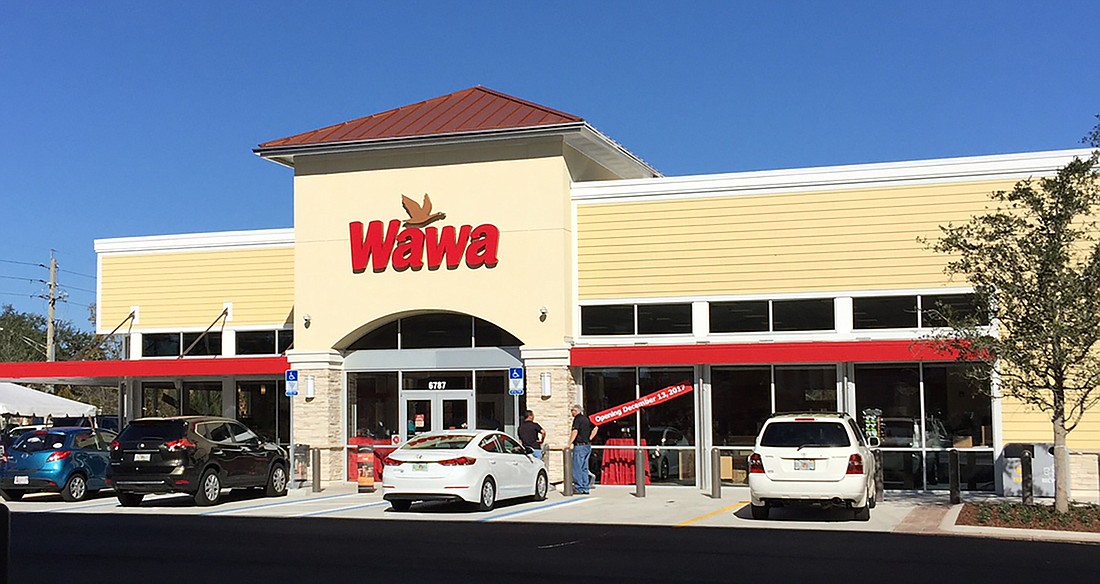 Pennsylvania-based Wawa intends to operate up to 40 locations in Northeast Florida.