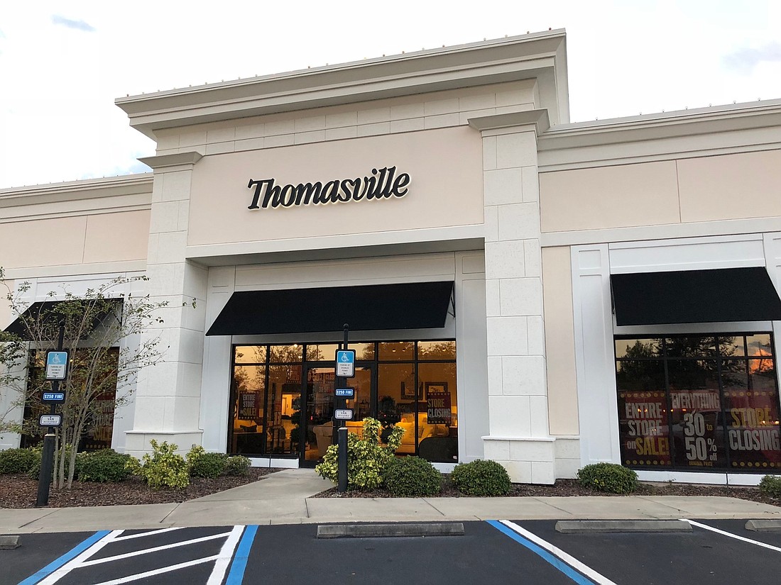 Thomasville furniture at St. Johns Town Center.