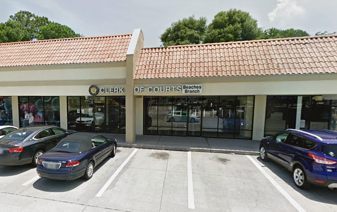 The Duval County Clerk of Courts Neptune BeachÂ branch at 1543 Atlantic Blvd. is closing for renovations. (Google)