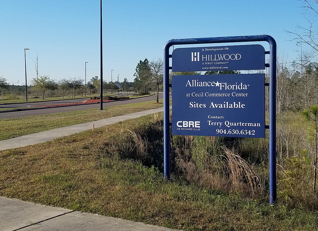 AllianceFlorida at Cecil Commerce Center is the home of Amazon, Saft and the upcoming JinkoSolar factory.
