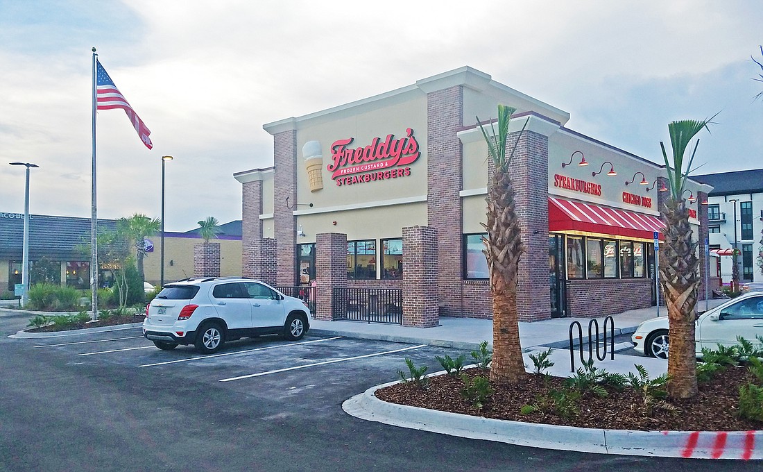 Freddyâ€™s Frozen Custard & Steakburgers opened its third area restaurant Friday in Town Center Promenade.