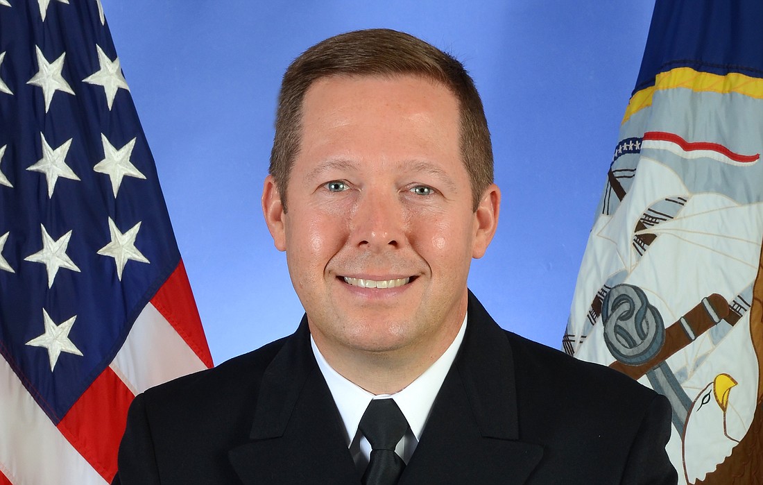 U.S. Navy Cmdr. Brian Hower