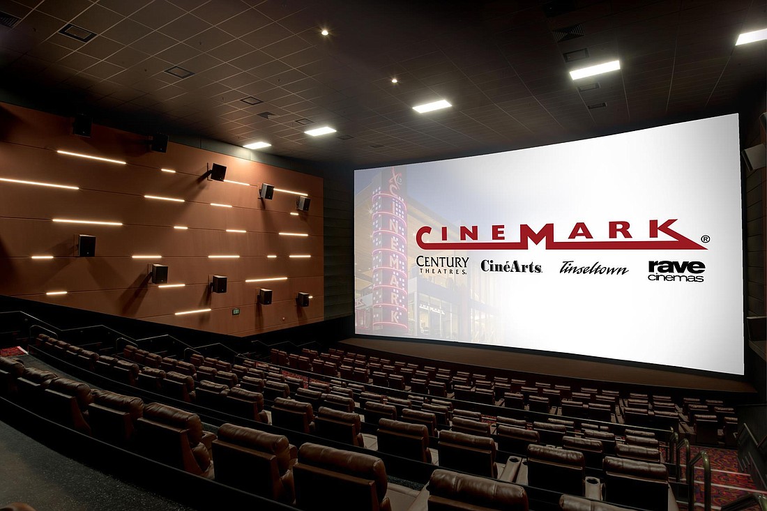 Cinemark plans to open a 12-screen movie theater at The Pavilion at Durbin Park.