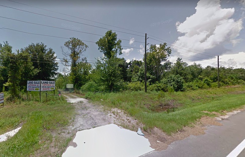 Old Town, with 212 single-family homes, is proposed for 143 acres on the southside of Greenbriar Road in St. Johns County. Screenshot via Google Maps