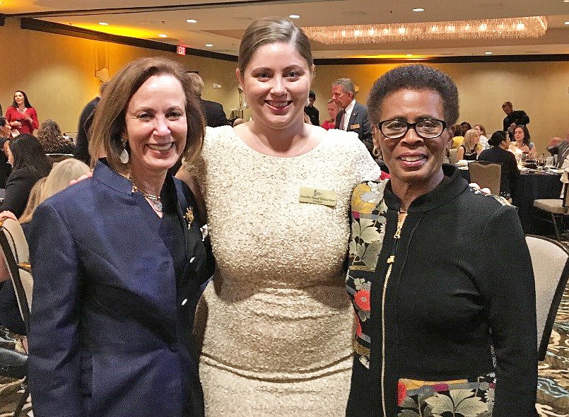 State Supreme Court Justice Barbara Pariente, Florida Association for Women Lawyers President Jennifer Shoaf Richardson and state Supreme Court Justice Peggy Quince take part in FAWLâ€™s annual summit in Atlantic Beach.