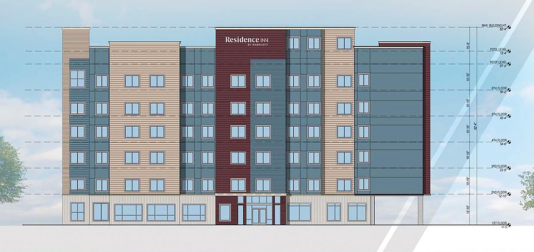 The proposed Residence Inn. in Brooklyn.