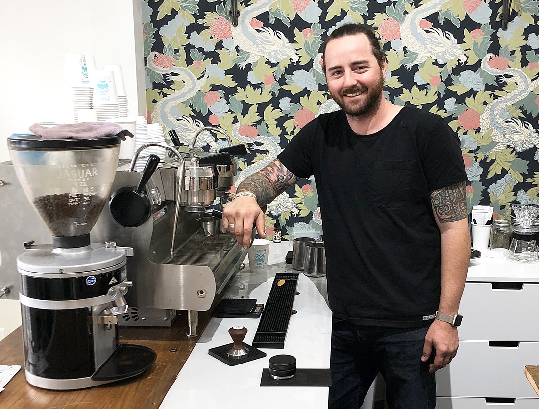 Vagabond Coffee Co. founder Will Morgan opened at 223 N. Hogan St. Downtown, his second retail location. The coffee bar is open 7 a.m.-5 p.m. Monday-Friday.