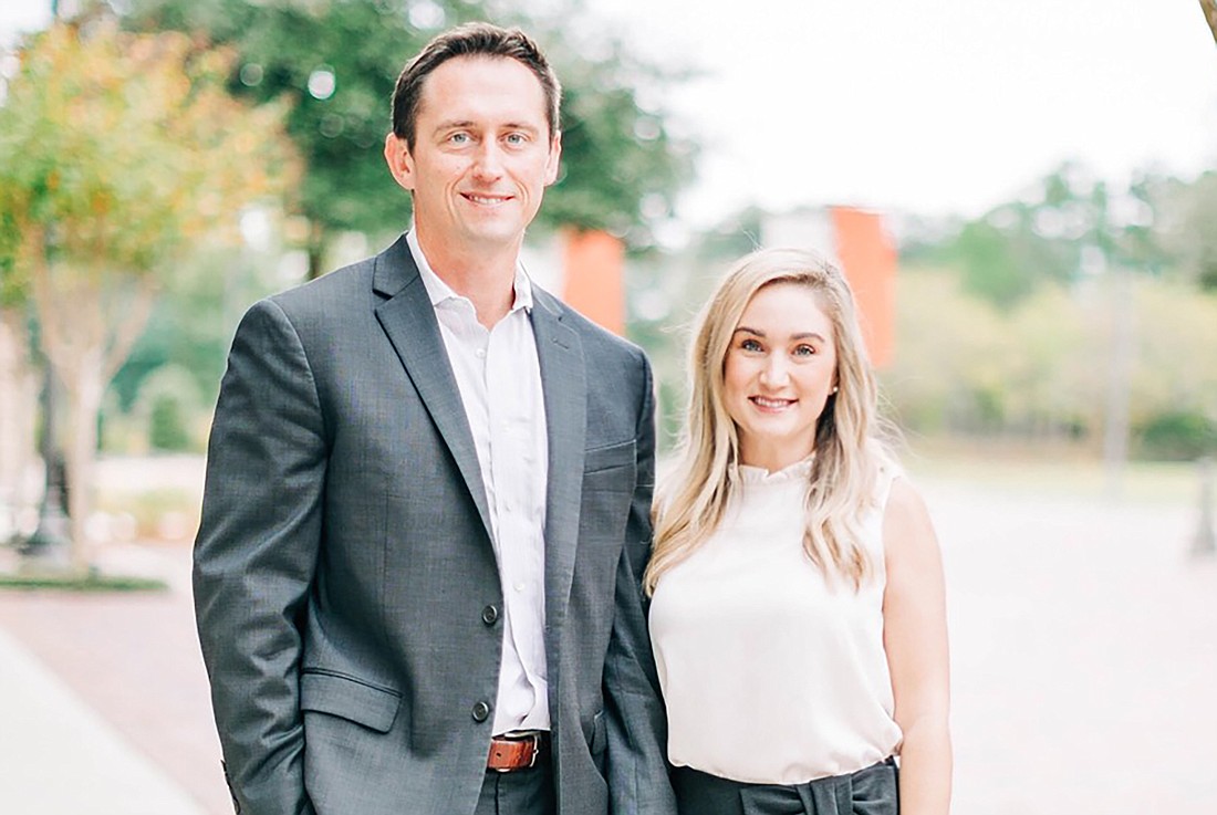 Adam and Miranda Podlesh partnered to open the CoolRoom at Tapestry Park. The former Jacksonville Jaguars punter remains a private wealth manager with Merrill Lynch. (Jordan Keenan Photography)