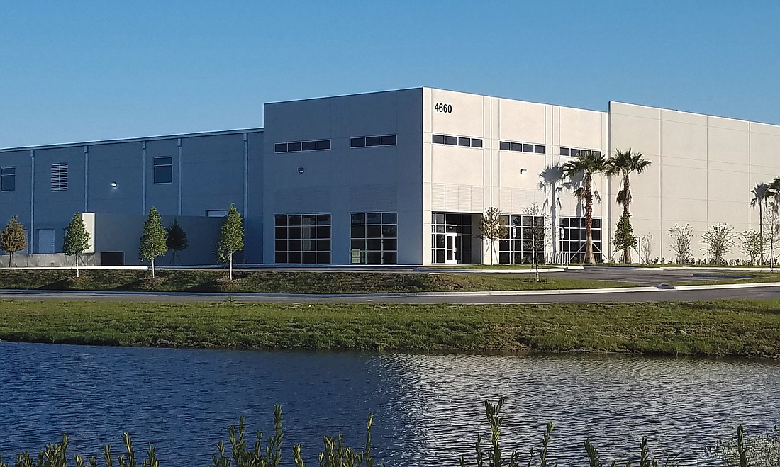 The JinkoSolar factory is at 4660 POW-MIA Memorial Parkway in AllianceFlorida at Cecil Commerce Center.