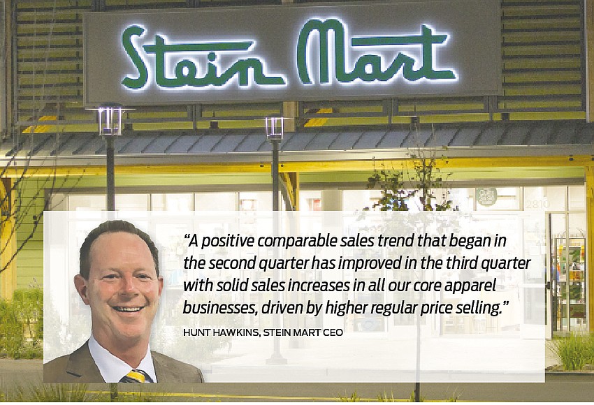 Stein Mart reports significantly improved second quarter results, announces  high expectations for rest of 2018 - Jacksonville Business Journal