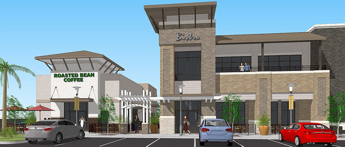 A hotel, coffee shop, offices and restaurants are expected at Baymeadows Park, a mixed-use development along Baymeadows Road.