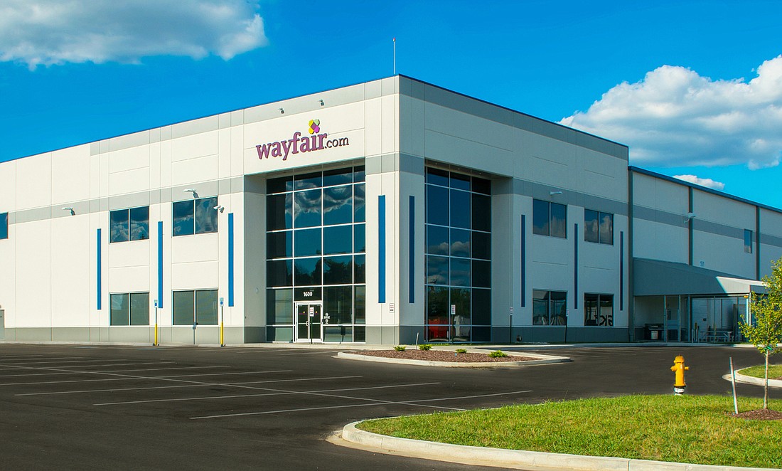 Wayfair Inc. intends to open a distribution center in Jacksonville.