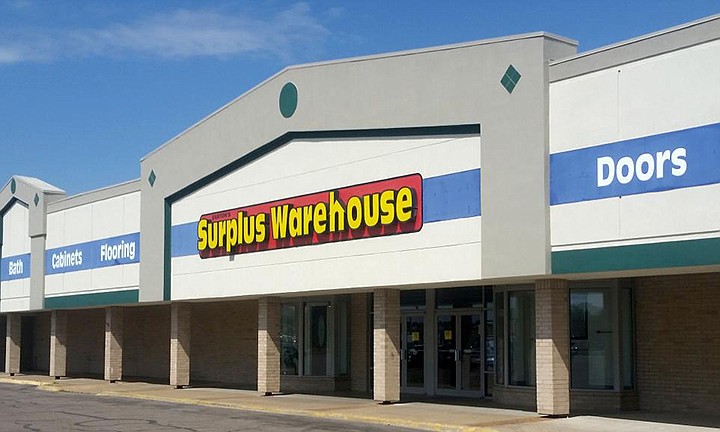 Surplus Warehouse operates 54 stores in 12 states, according to its website. Its four Florida stores are in Apopka, Fort Walton, Panama City and Pensacola.