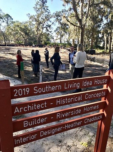 One of the 113 lots in the planned Crane Island development was selected for a model home for Southern Living magazine. Jacksonville homebuilder Riverside Homes was selected to construct the house.