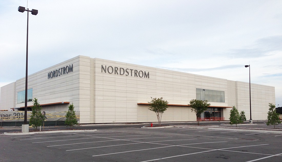 A judge reduced the tax bill of Nordstrom at St. Johns Town Center from $173,908.36 to $160,435.44.