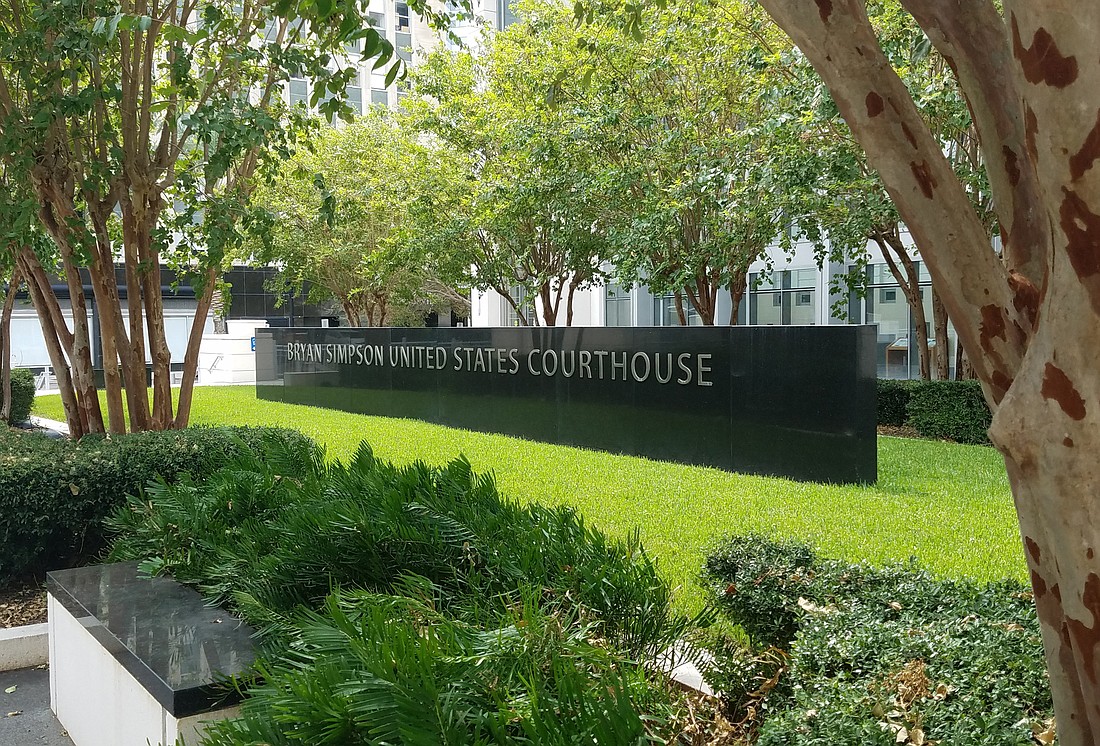 The Bryan Simpson United States Courthouse.