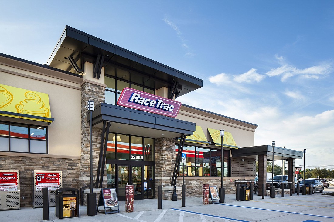 RaceTrac said its new stores feature â€œa more shoppable layout, ample seating, free Wi-Fi and more lighting in the store and parking lot,â€ along with exterior seating.